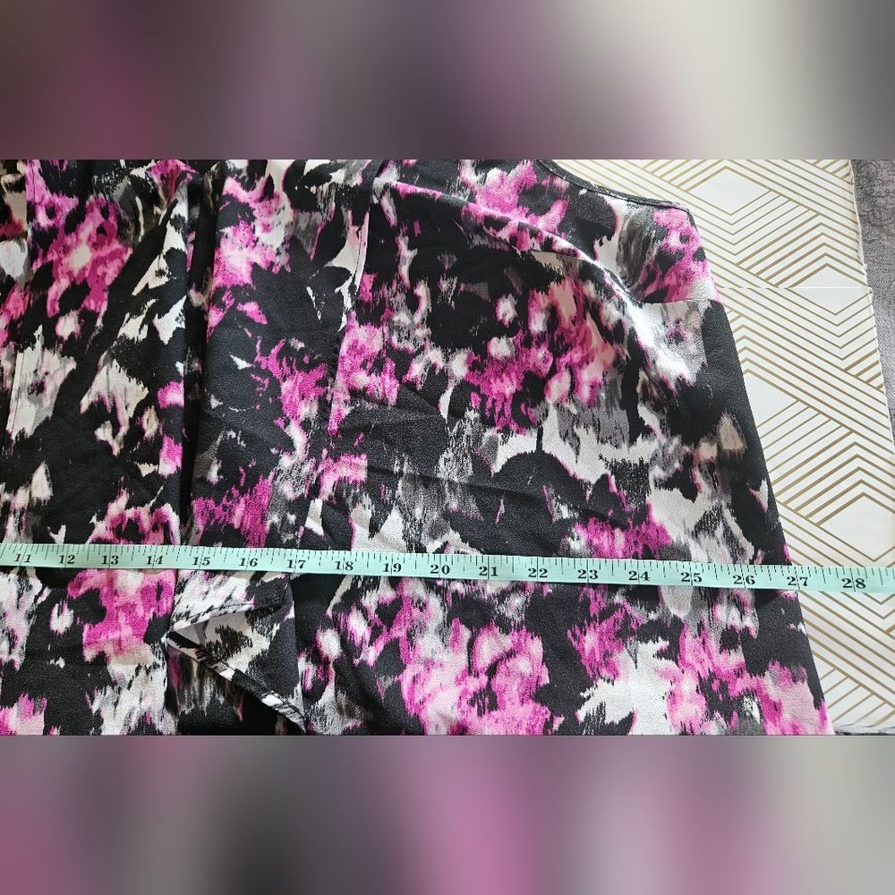 DEX Ruffle Front Asymetical Shell Plus Size - Picture 11 of 13